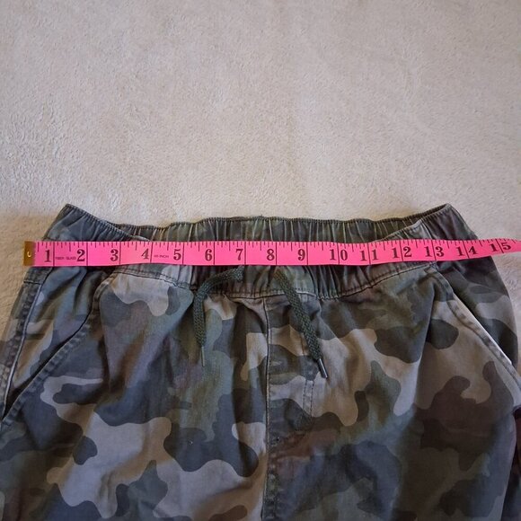 Cat & Jack Boy's Size 16 Green Camo Tapered Cargo Pants - Picture 11 of 14